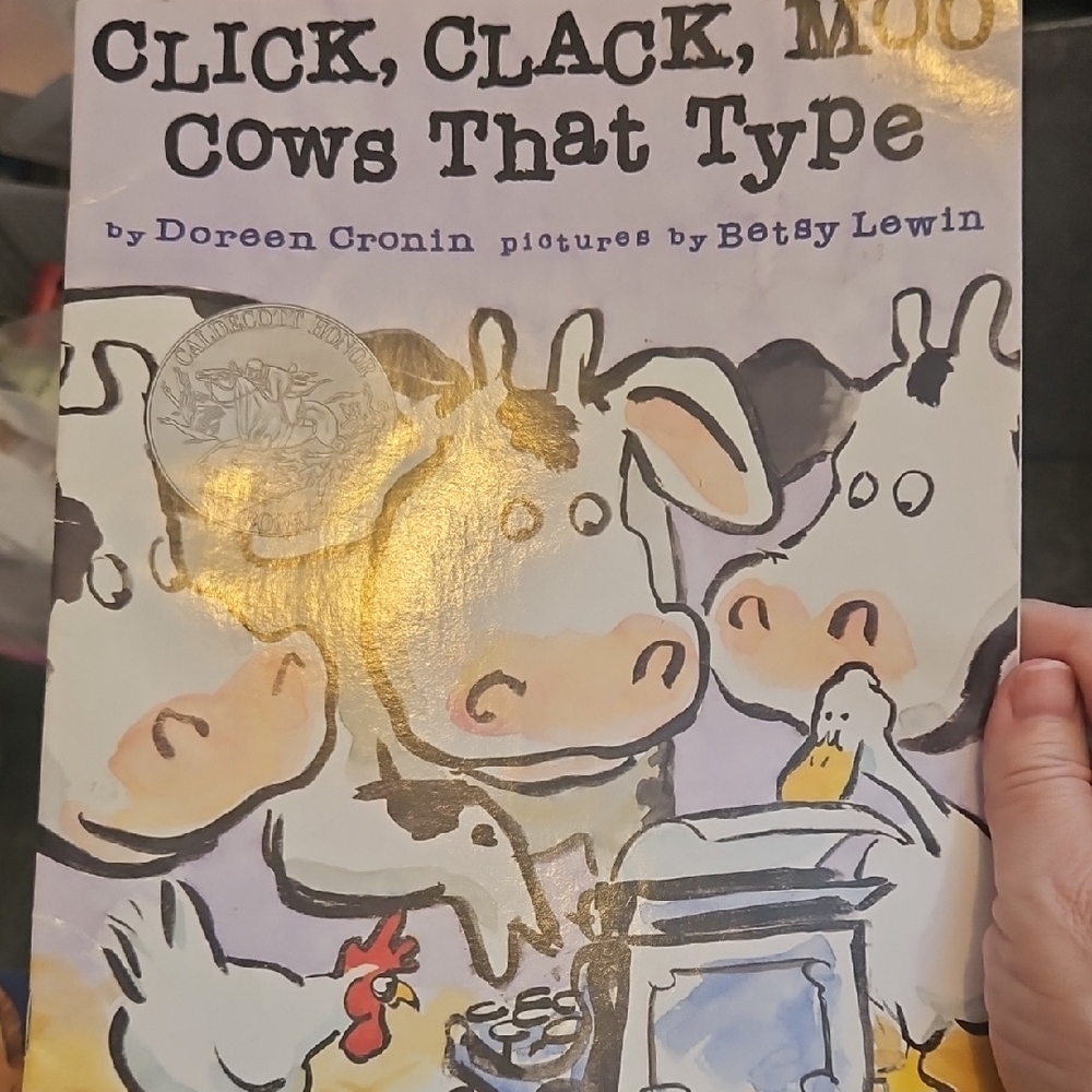 Click, Clack, Moo Cows That Type. Buy 1 Book Listing, Get 1 Free
